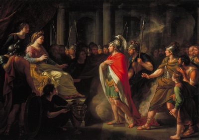 The Meeting of Dido and Aeneas by Nathaniel Dance Holland